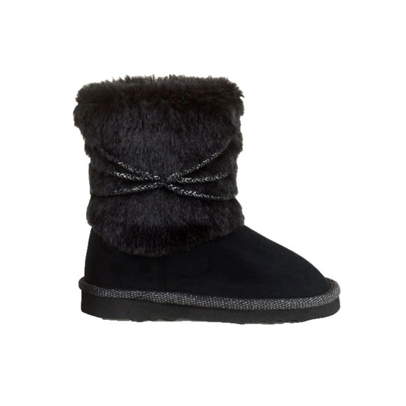 The Children's Place Toddler Girls Chalet Boot Lined Winter Pom-Pom Boot… - Picture 4 of 6
